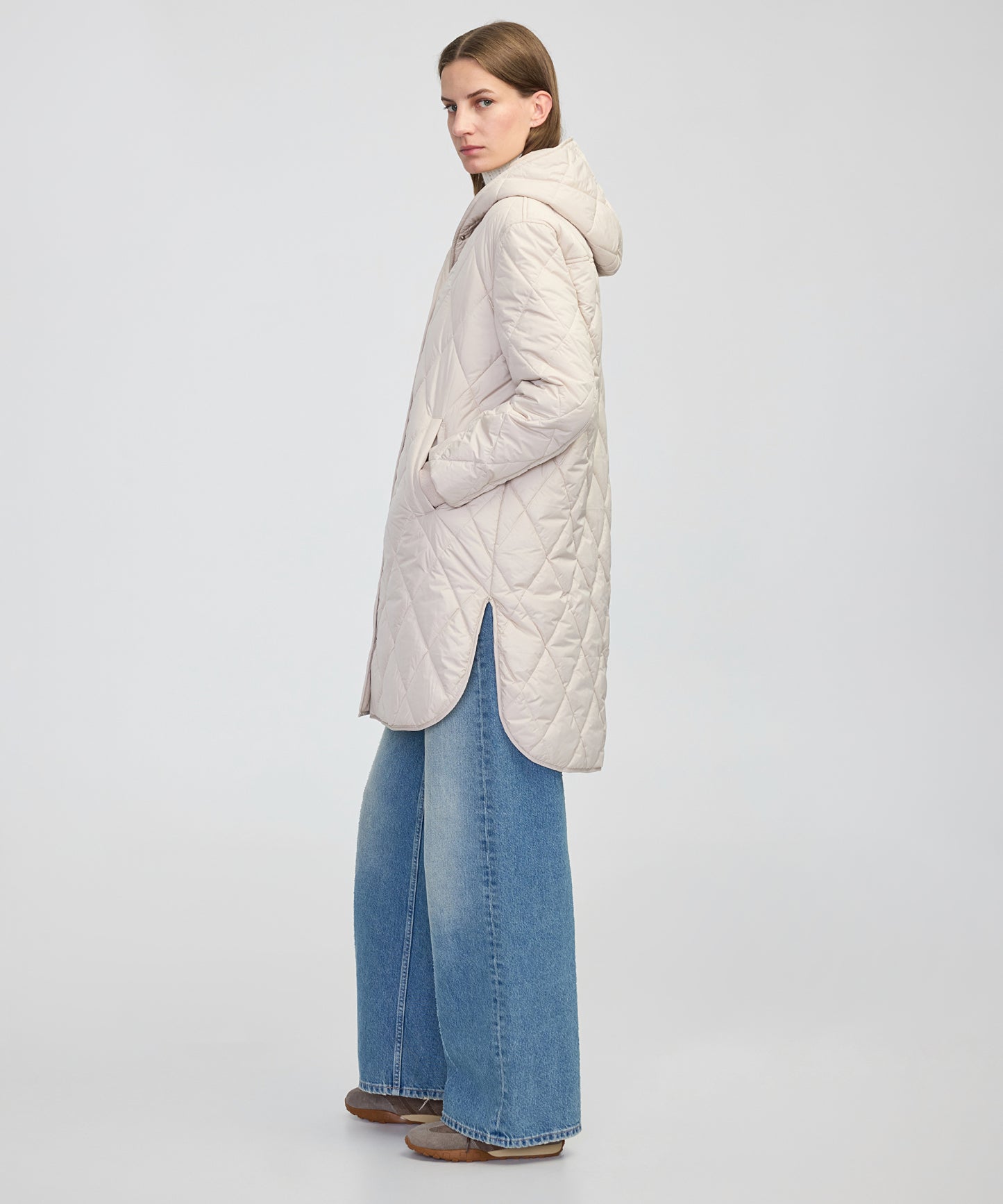 Kapüşonlu Kapitone Mont