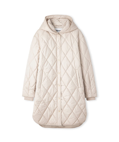 Kapüşonlu Kapitone Mont