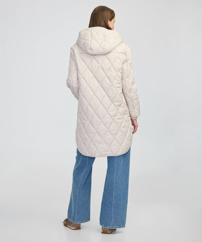 Kapüşonlu Kapitone Mont