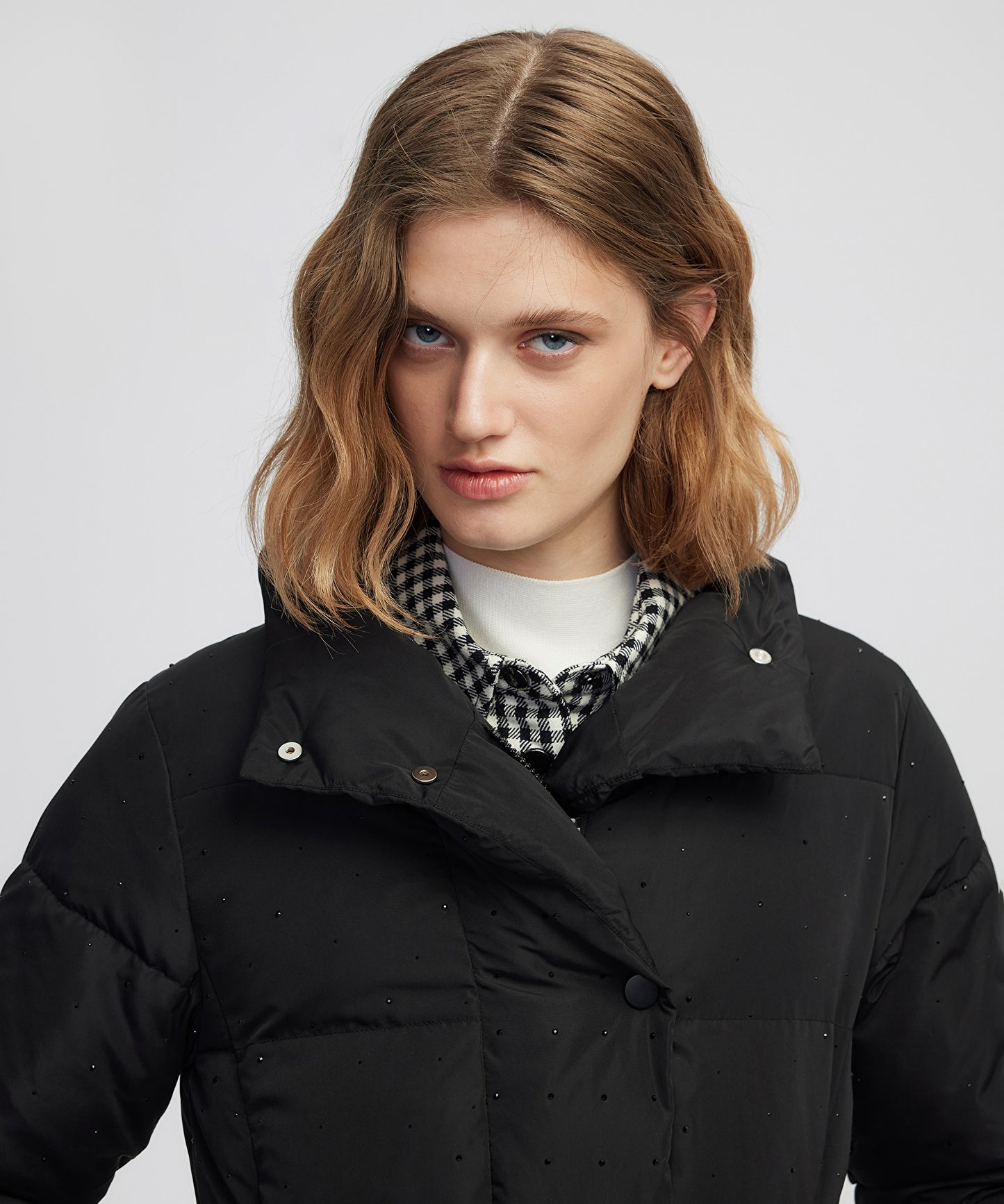 Hotfix Baskılı Şişme Mont