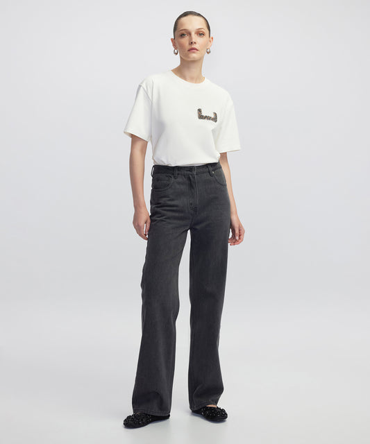 Straight Fit Jean Pantolon