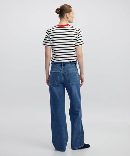 Palazzo Fit Jean Pantolon