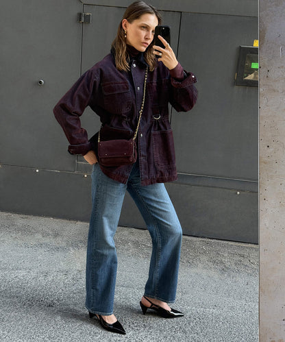 Wide Leg Fit Jean Pantolon