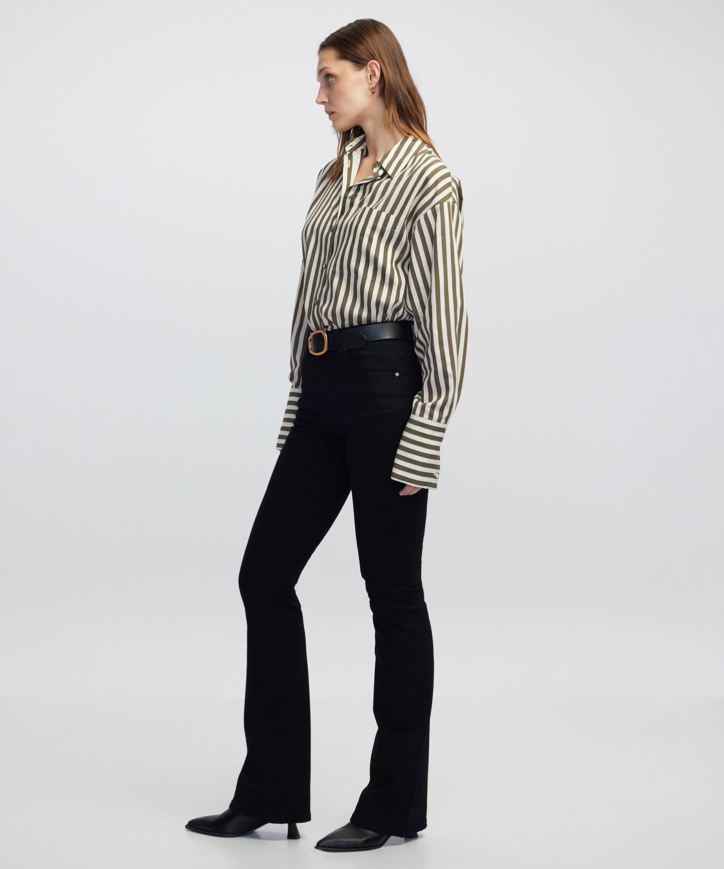 Flare Fit Jean Pantolon