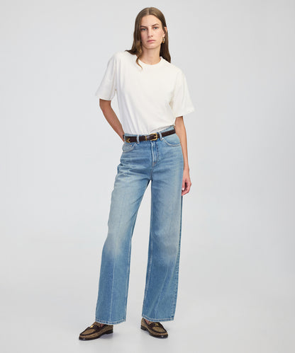 Wide Leg Jean Pantolon