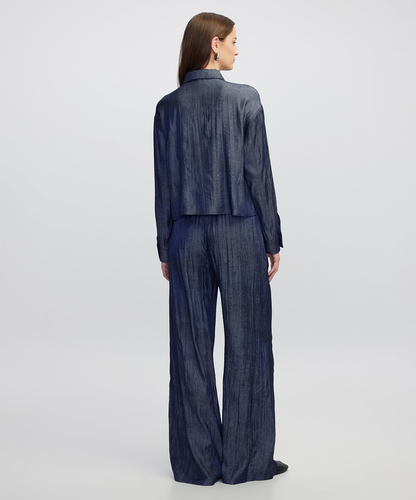 Çift Patlı Dokulu Gömlek