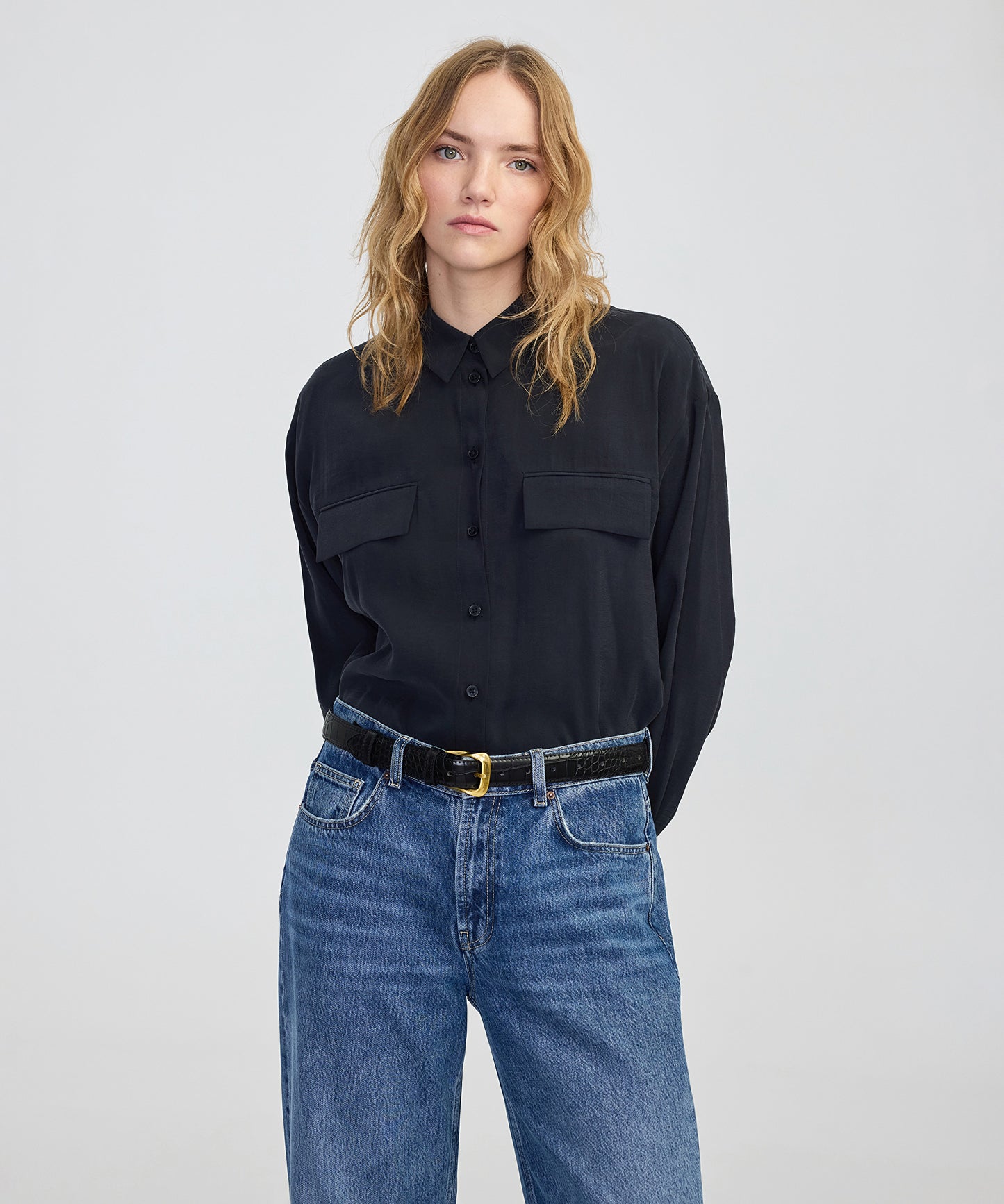 Cep Kapaklı Basic Gömlek