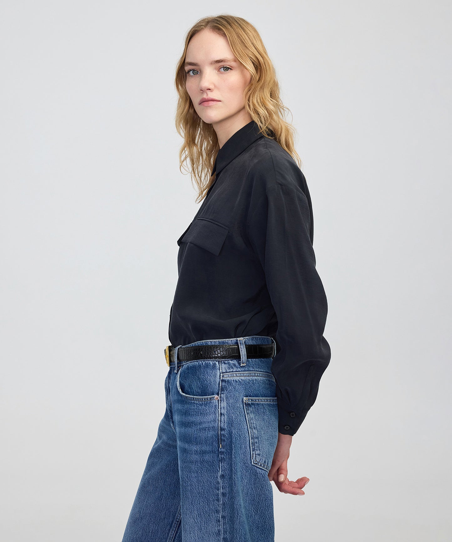 Cep Kapaklı Basic Gömlek