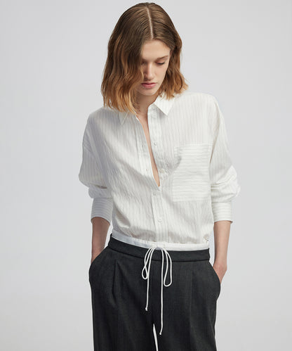 Çizgi Desen Gömlek