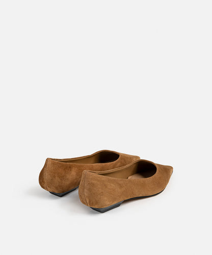 Sivri Burun Süet Ayakkabı