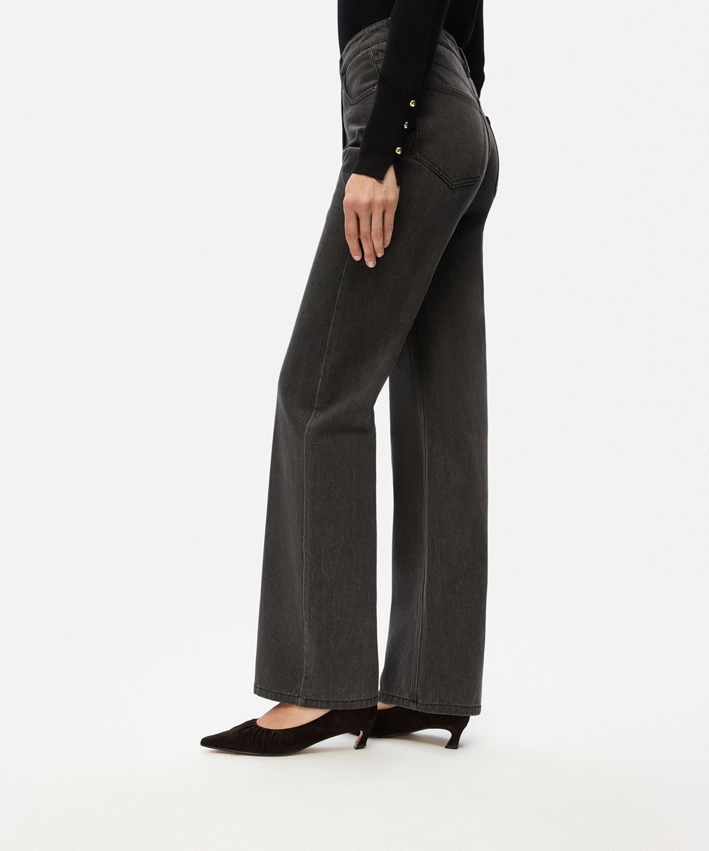 %100 Deri Büzgülü Ayakkabı