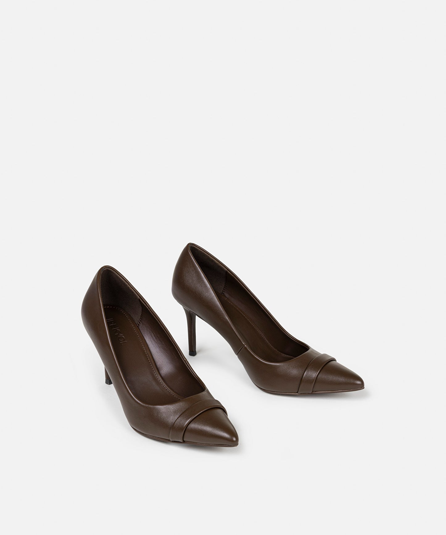 Bantlı Sivri Burun Topuklu Ayakkabı