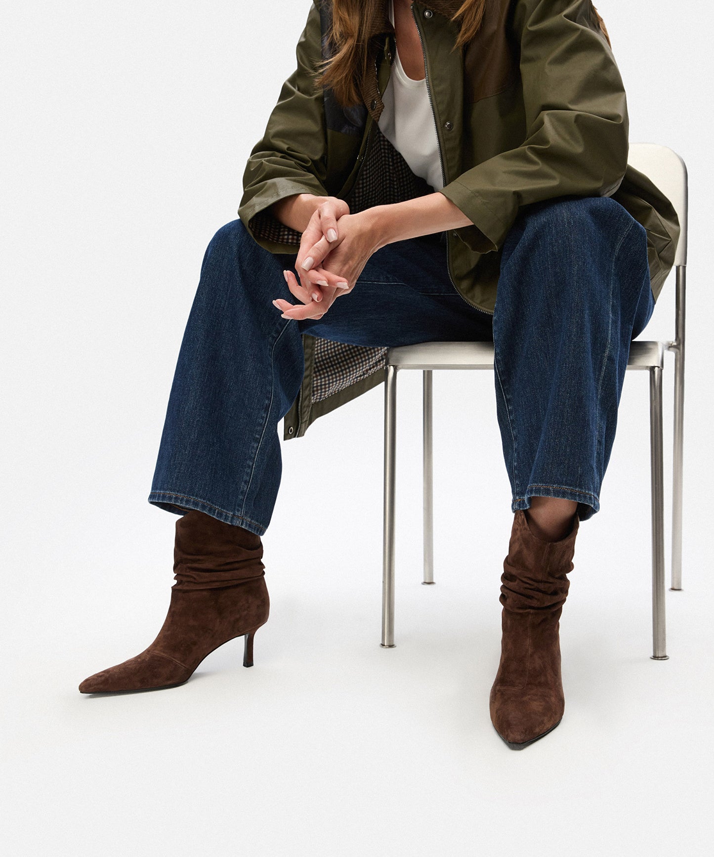 %100 Deri Sivri Burunlu Bot