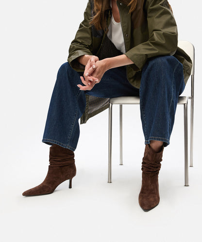 %100 Deri Sivri Burunlu Bot