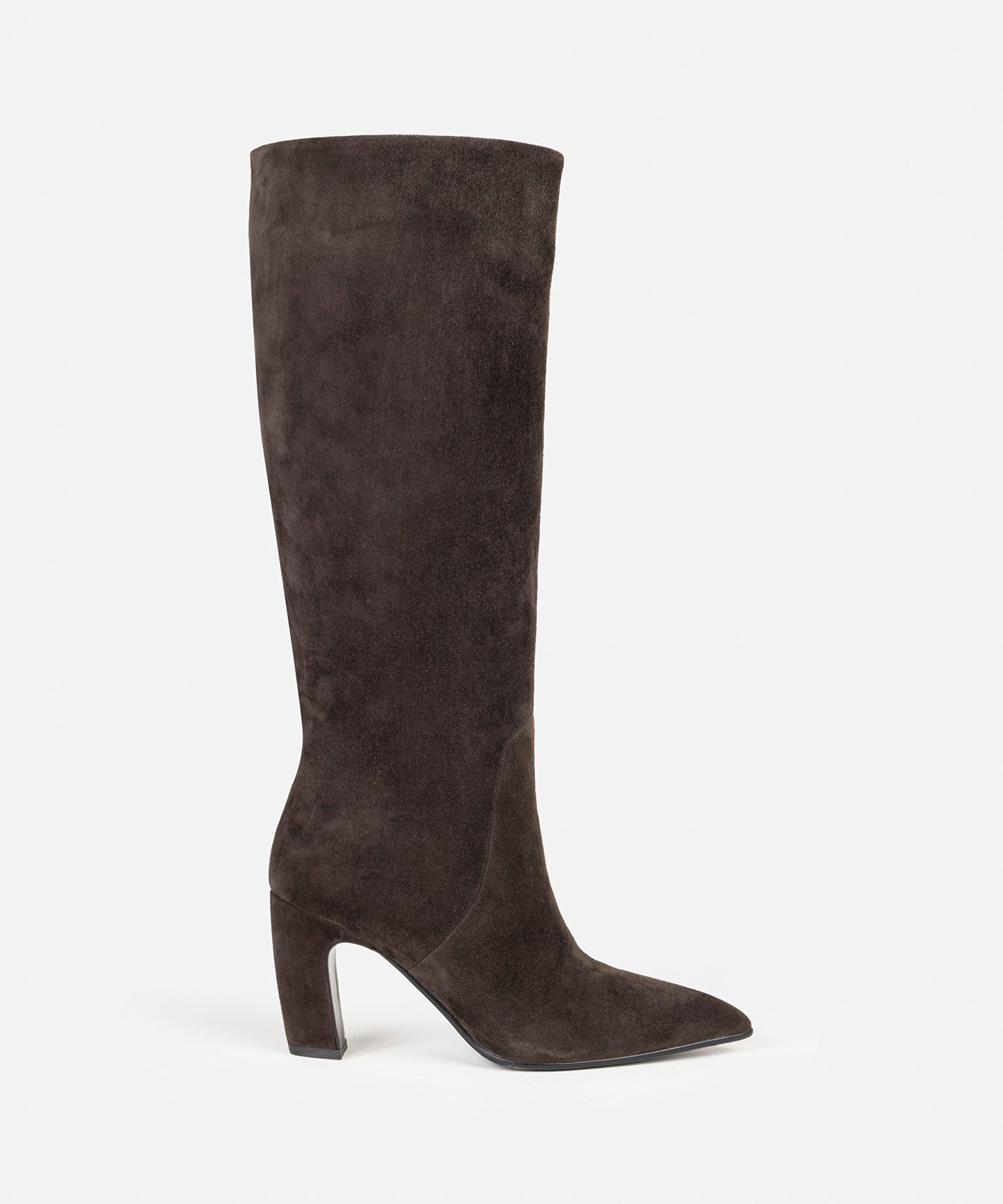 %100 Deri Topuklu Çizme