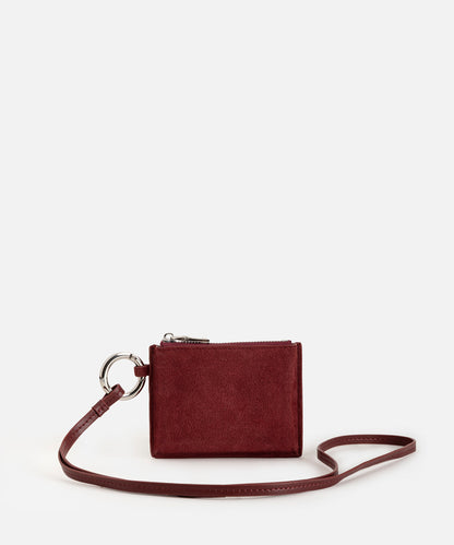 Metal Tokalı Süet Kartvizitlik