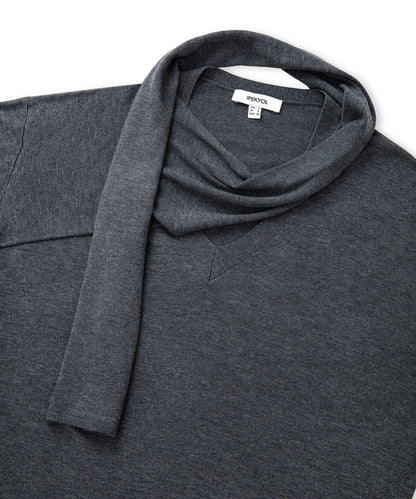 Atkılı V Yaka Triko