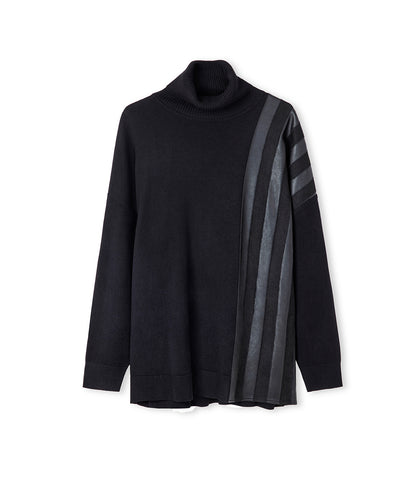 Kontrast Dokulu Oversize Triko