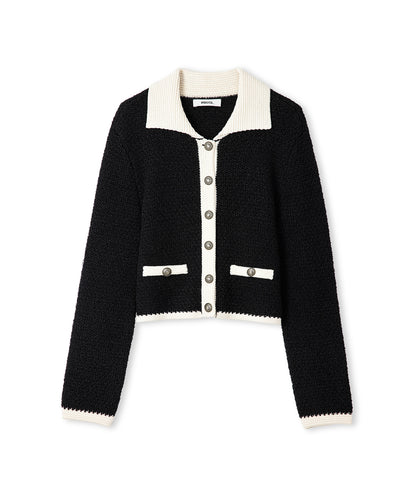 Colorblock Triko Hırka