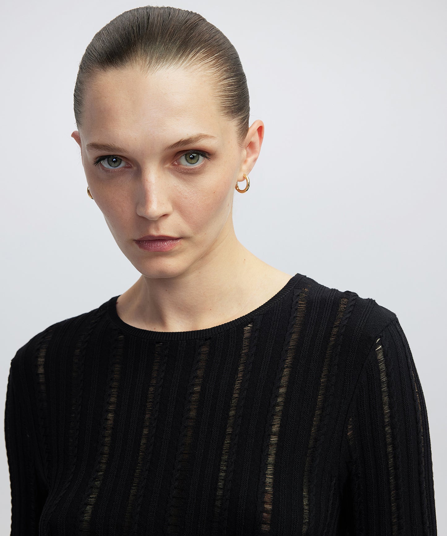 Ajurlu Dar Kesim Triko