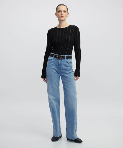 Ajurlu Dar Kesim Triko