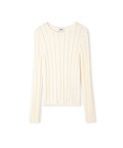 Ajurlu Dar Kesim Triko