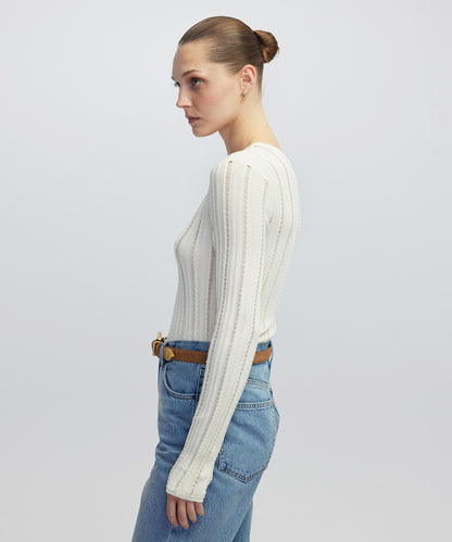 Ajurlu Dar Kesim Triko