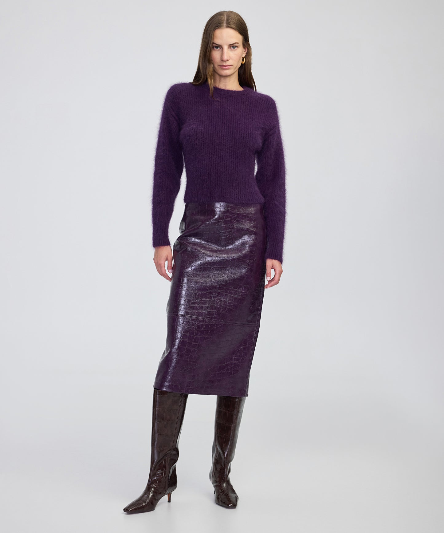 Bel Vurgulu Ribanalı Triko