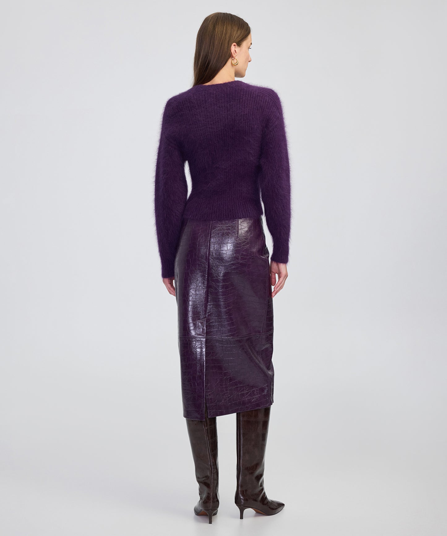 Bel Vurgulu Ribanalı Triko