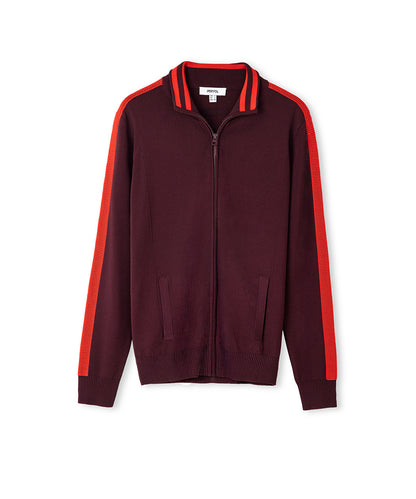 Colorblock Fermuarlı Triko