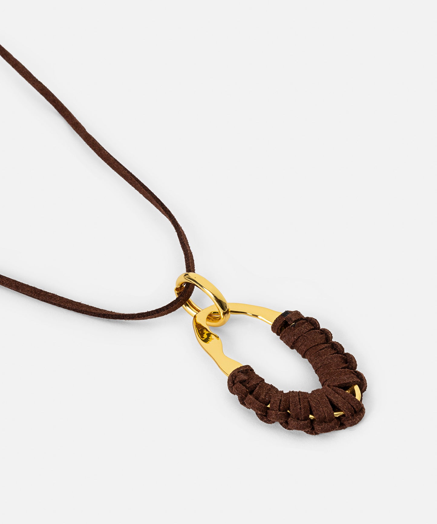 Amorf Uçlu Ip Kolye