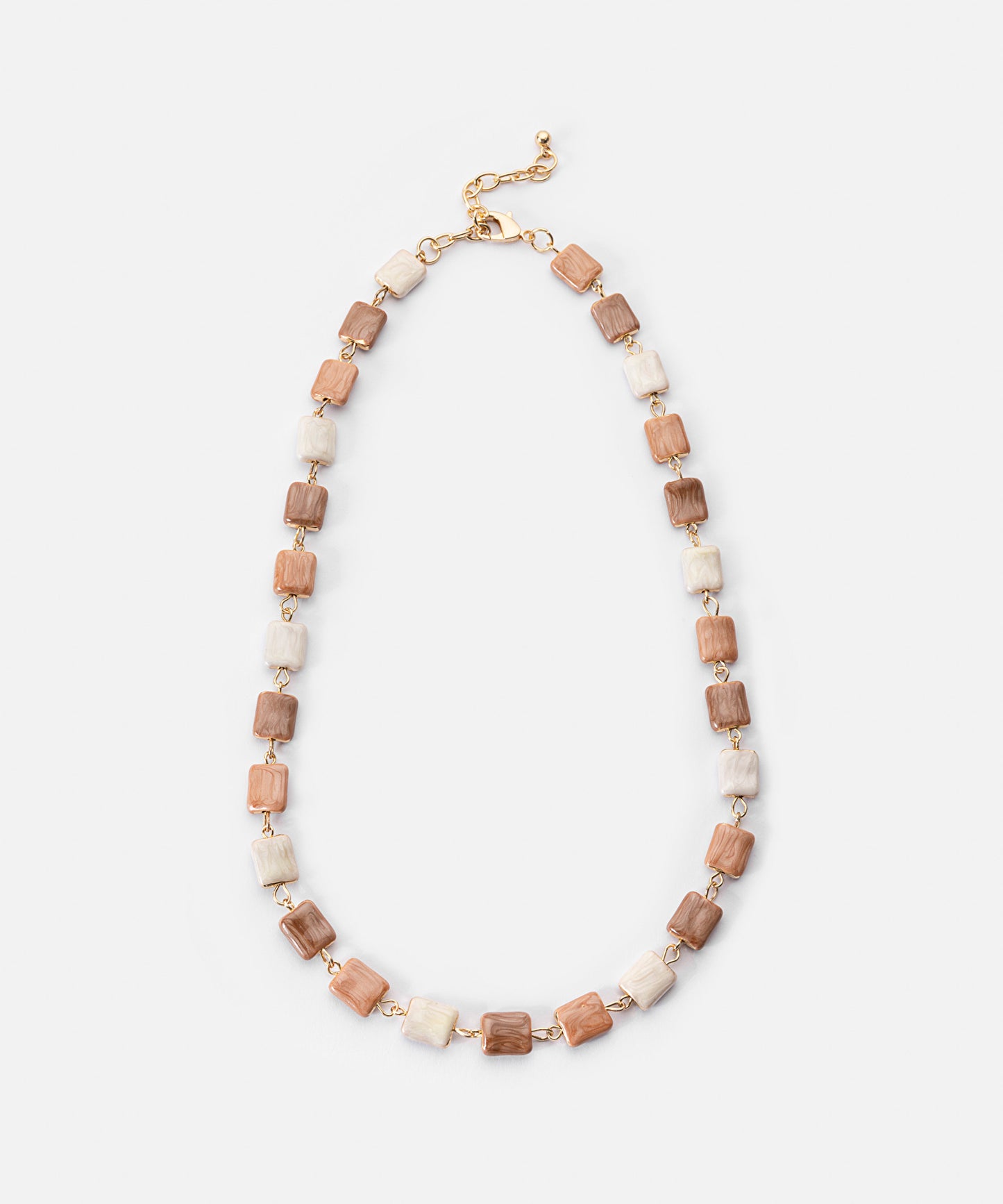 Çok Renkli Reçineli Kolye