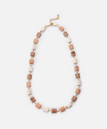 Çok Renkli Reçineli Kolye