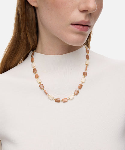 Çok Renkli Reçineli Kolye