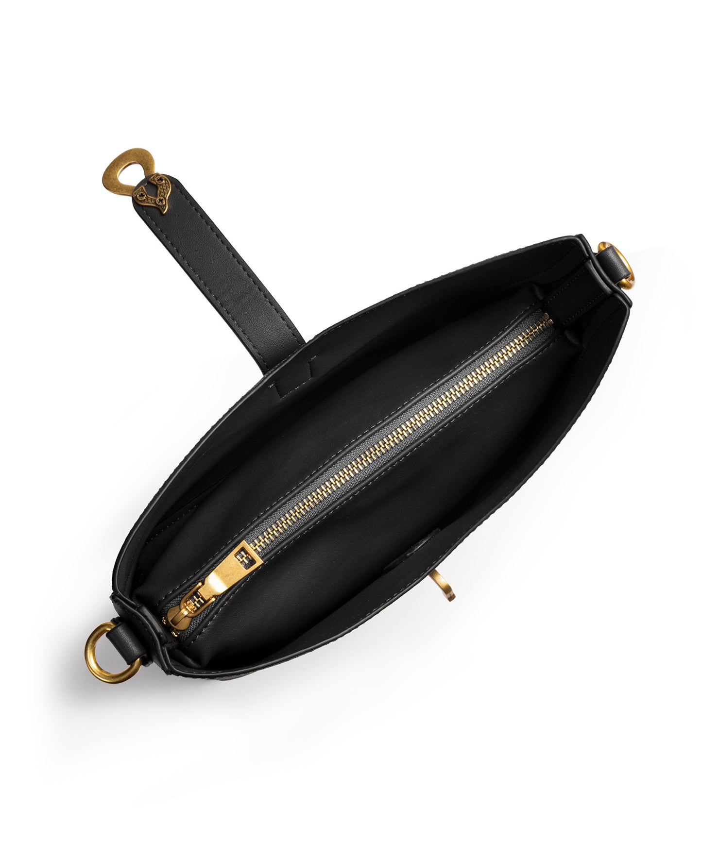 Amorf Metal Tokalı Çanta