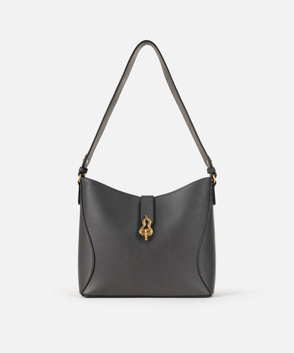 Amorf Metal Tokalı Çanta