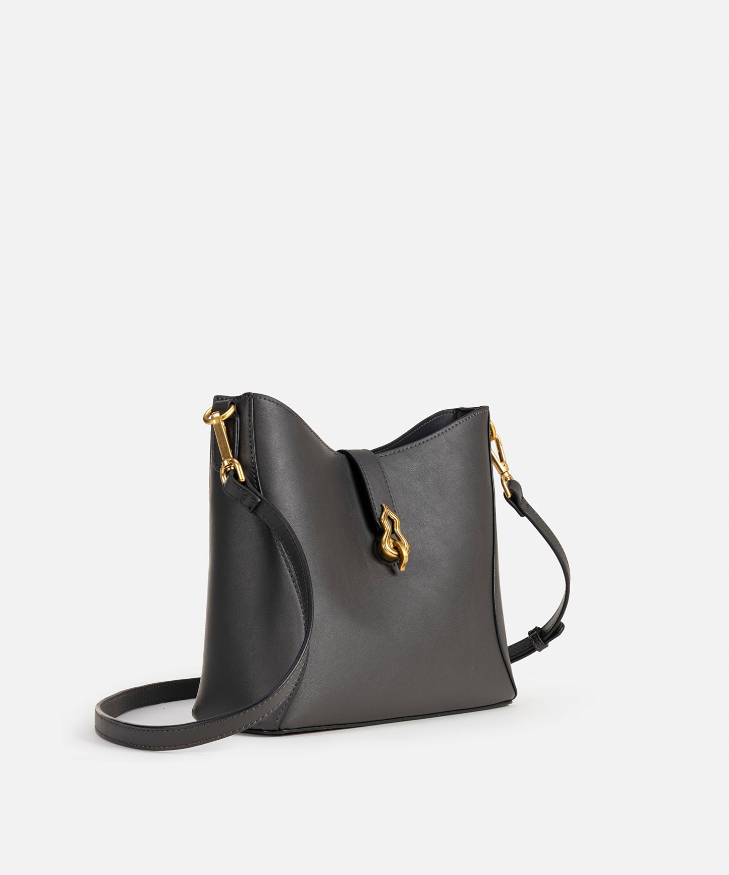 Amorf Metal Tokalı Çanta