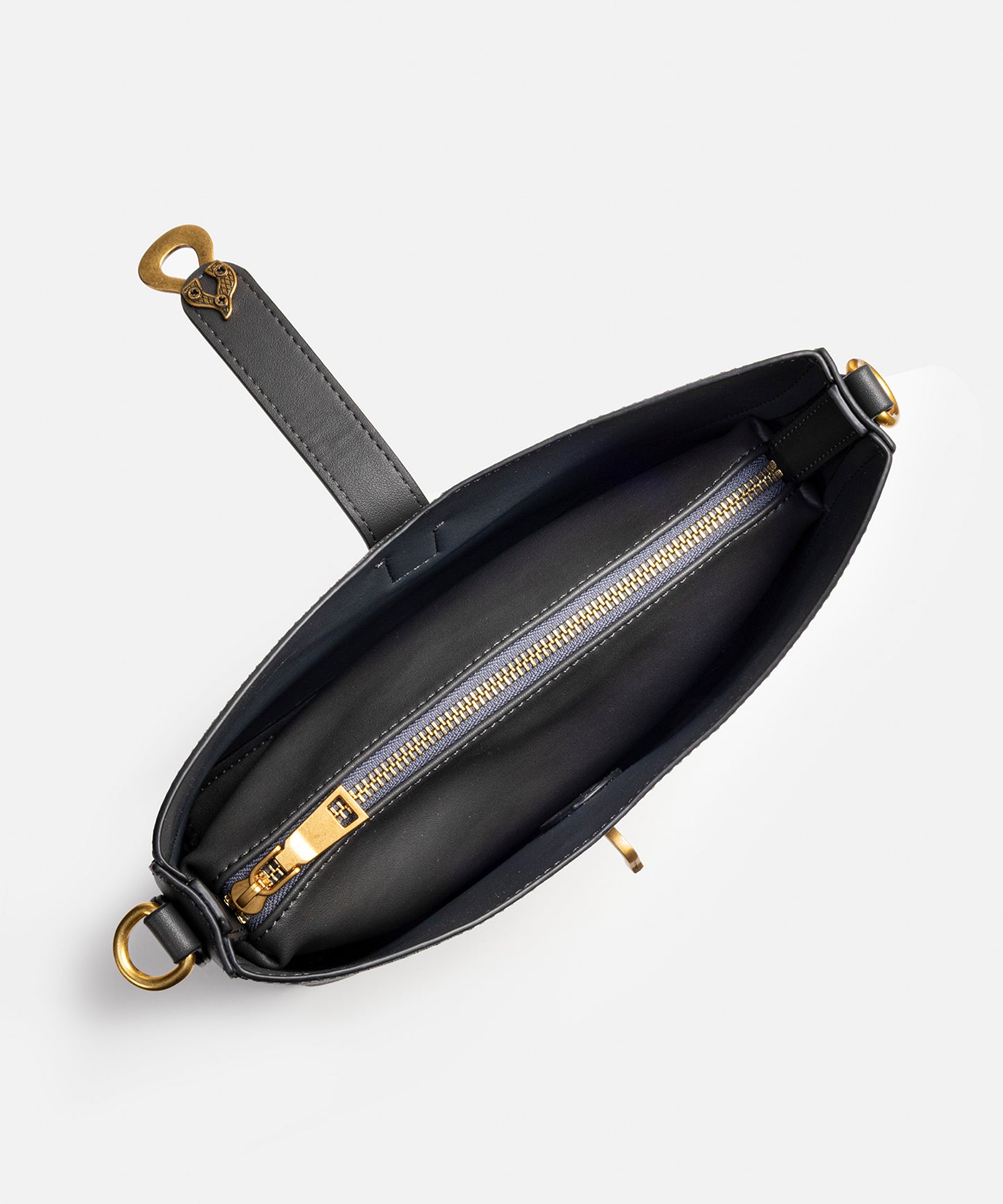 Amorf Metal Tokalı Çanta