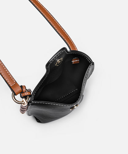 Monogram Tokalı Colorblock Çanta