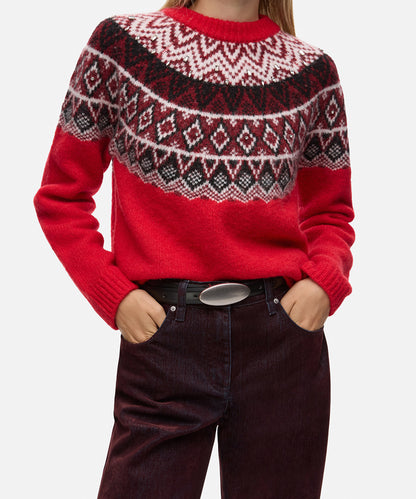 Oval Tokalı Deri Görünümlü Kemer