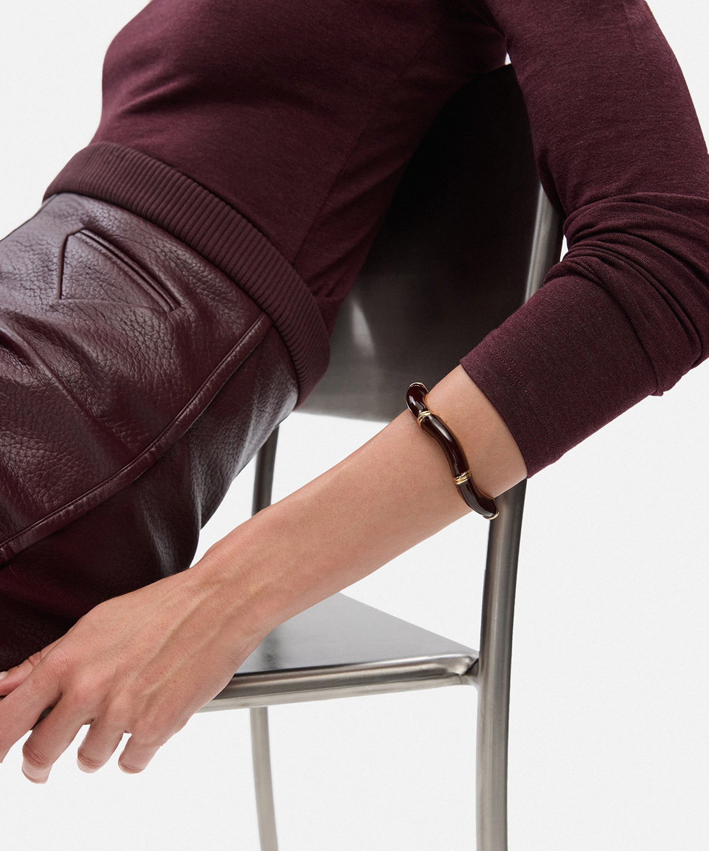 Kontrast Dokulu Bileklik