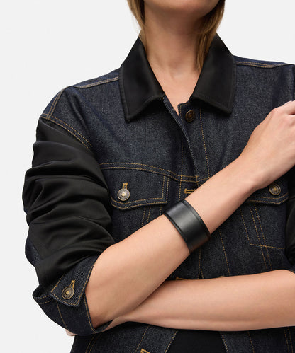 Deri Görünümlü Bileklik