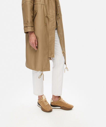 %100 Deri Colorblock Sneaker