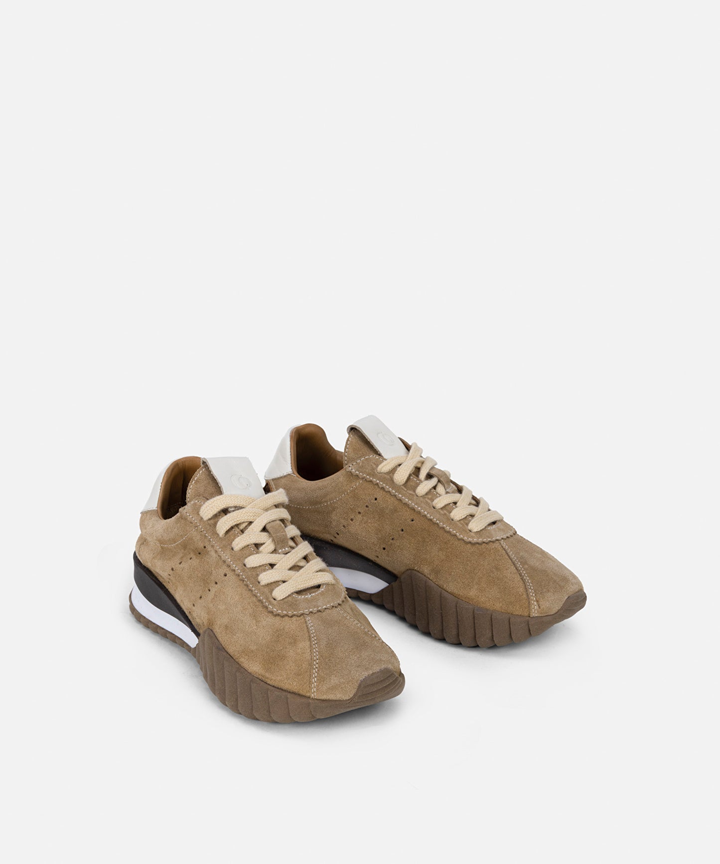 %100 Deri Colorblock Sneaker