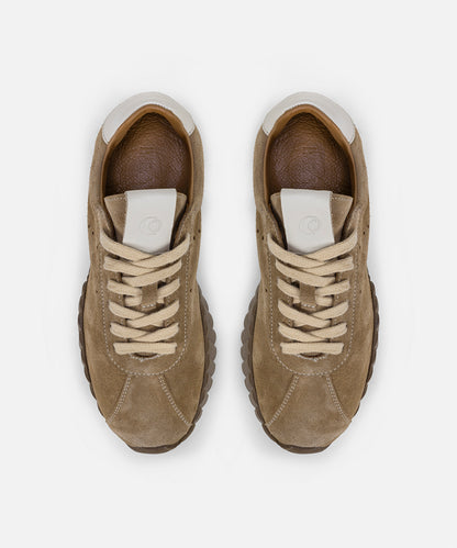 %100 Deri Colorblock Sneaker