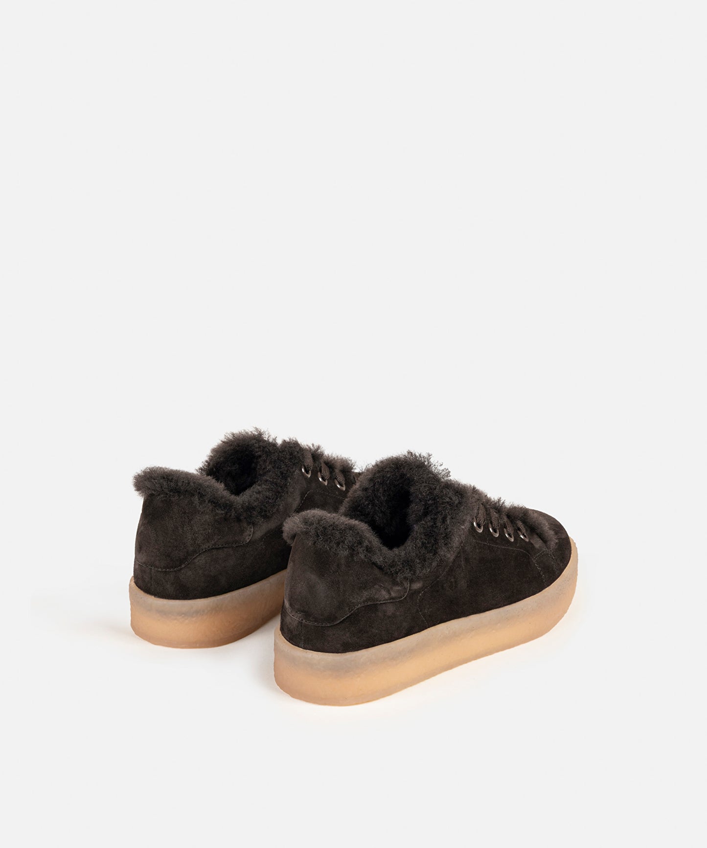 Yünlü Deri Sneaker