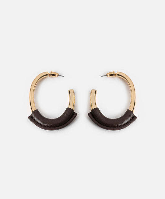 Kontrast Halka Küpe