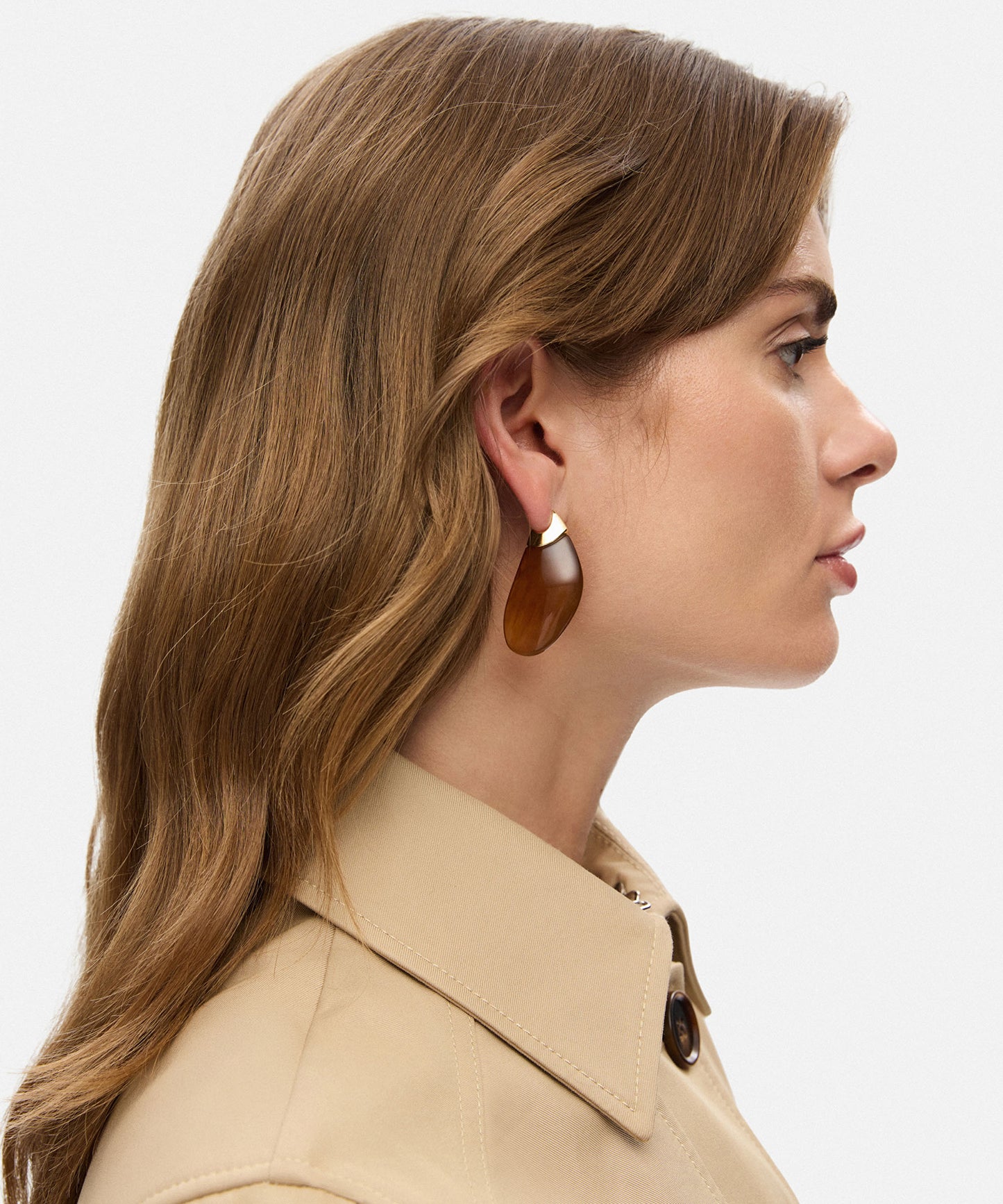 Reçineli Metal Küpe