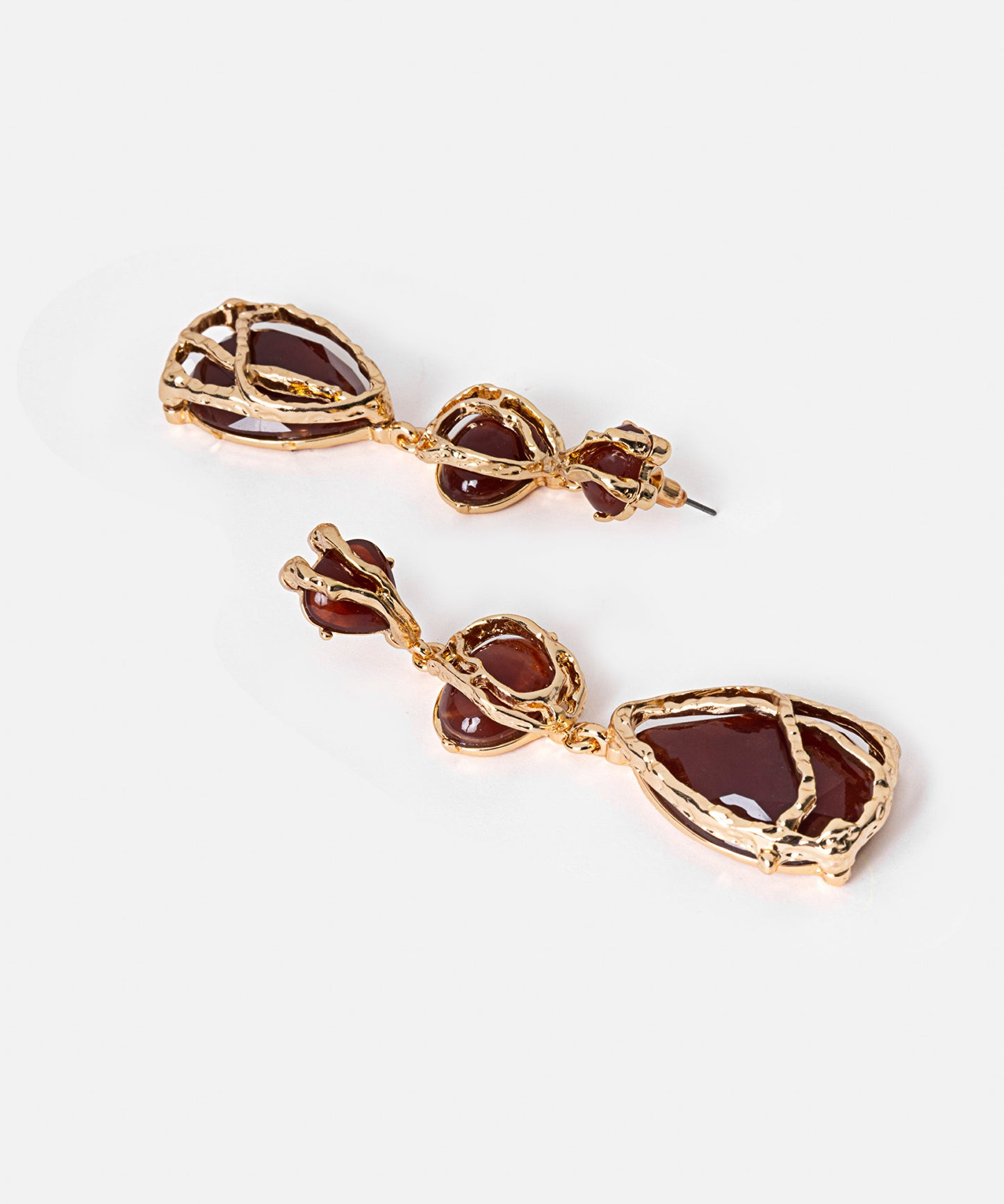 Reçineli Sallantılı Küpe