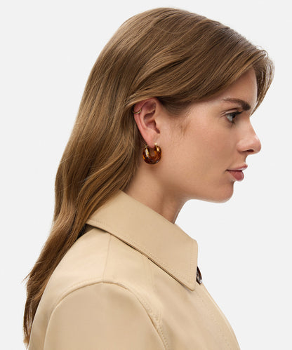 Reçineli Küpe Seti